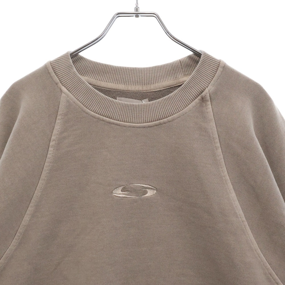 GRAILZ(グレイルズ) 23SS P. DYED STREAMLINE SWEAT ピグメントダイロゴスウェットトレーナー GR23SSMM01 ライトグレー