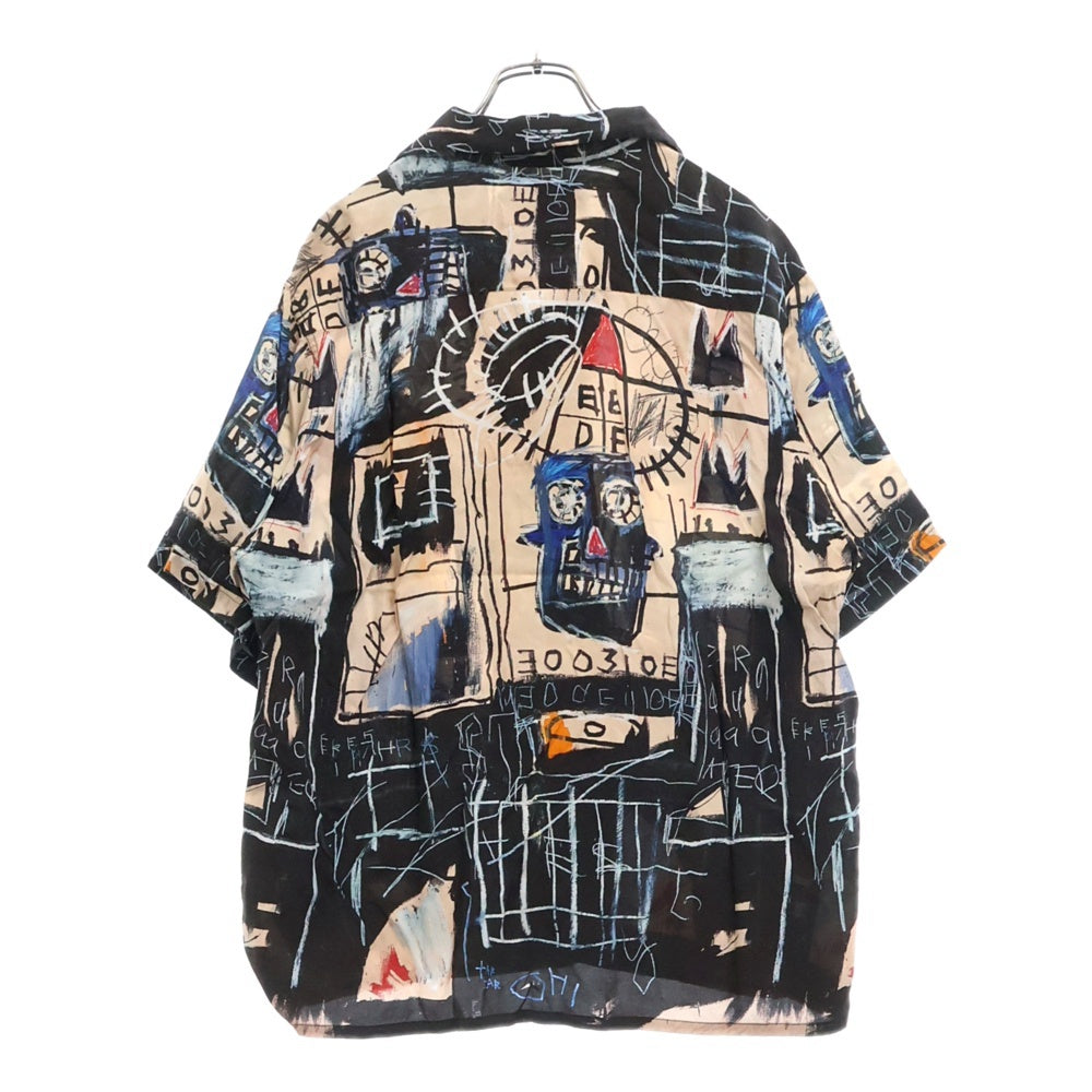 WACKO MARIA(ワコマリア) × JEAN-MICHEL BASQUIAT HAWAIIAN SHIRT ジャン ミシェル バスキア 半袖シャツ 開襟シャツ マルチ