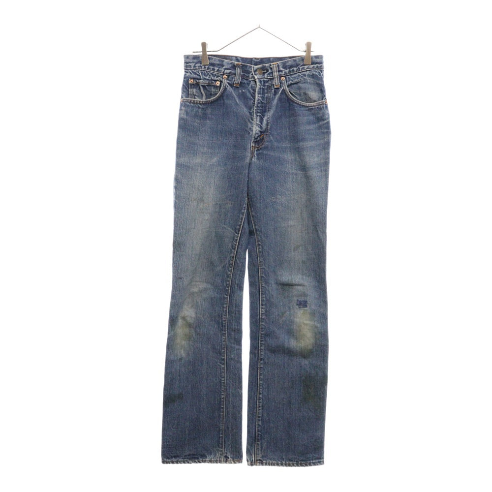 Levi's(リーバイス) 70s 505 66前期 スモールe 42TALON ジップ ボタン裏刻印 6 デニムパンツ インディゴ