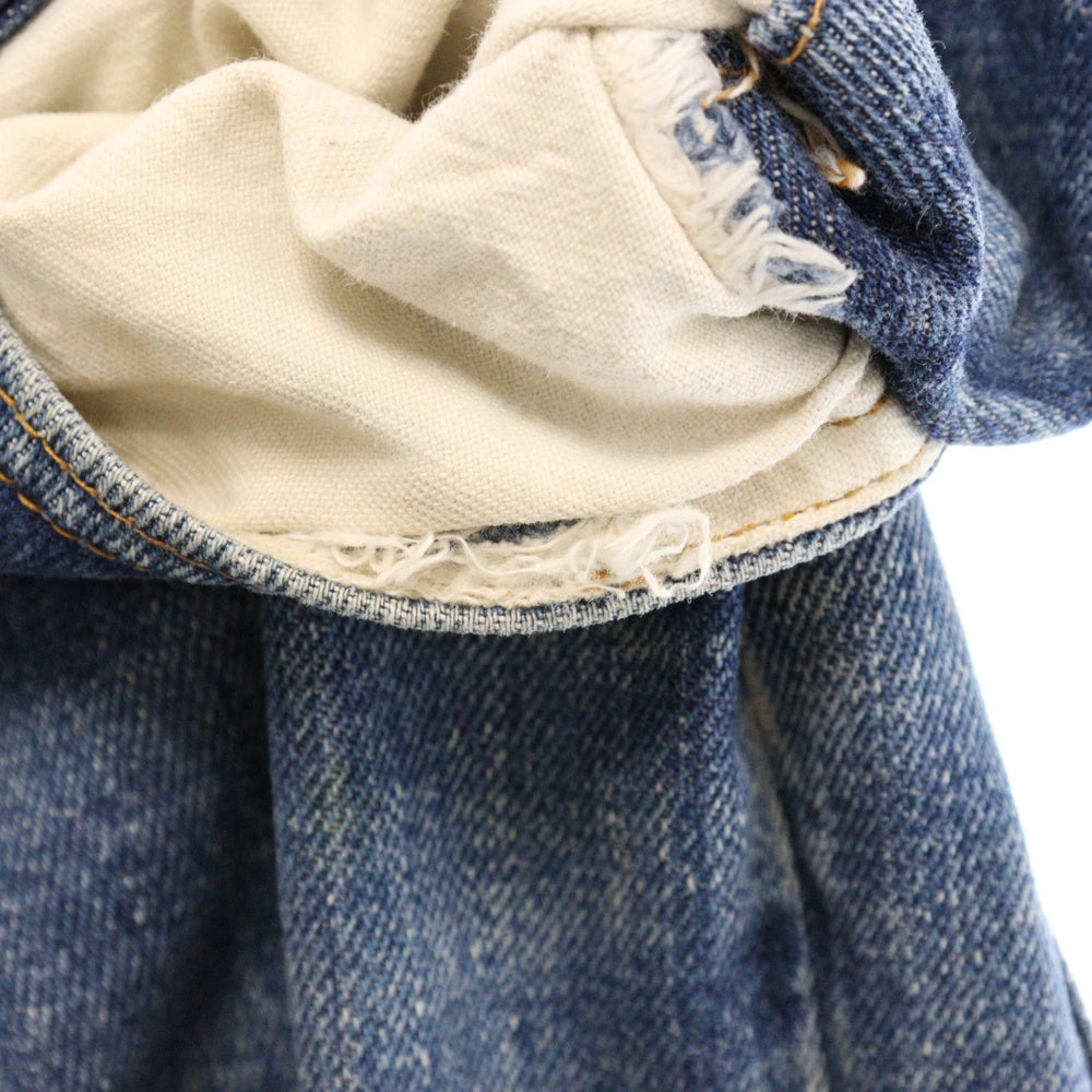 Levi's(リーバイス) 70s 505 66前期 スモールe 42TALON ジップ ボタン裏刻印 6 デニムパンツ インディゴ
