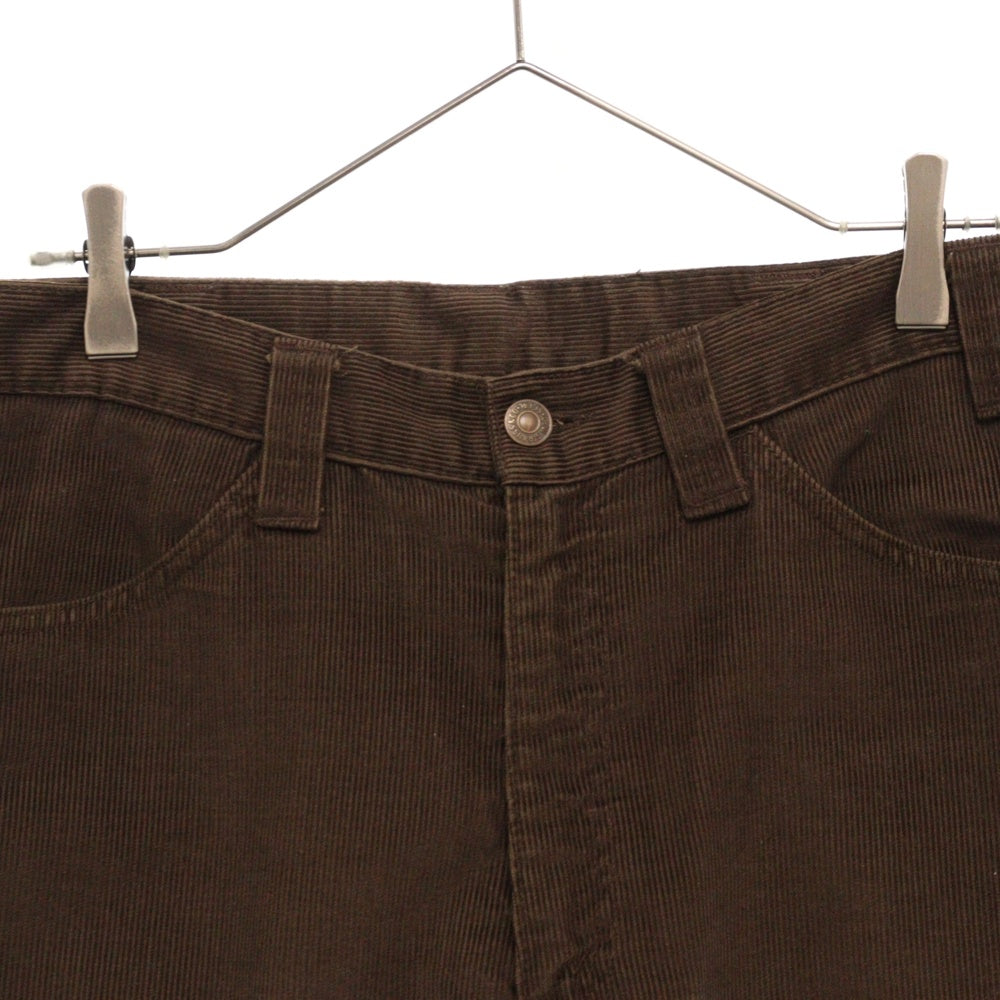 Levi's(リーバイス) 70s VINTAGE 633 STA-PREST スタプレ コーデュロイフレアブーツカットパンツ ブラウン