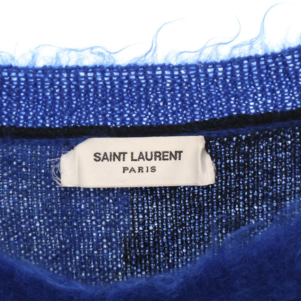 SAINT LAURENT PARIS(サンローランパリ) Ninety's Orchid Jacquard Sweater 645817 YAXJ2 ナインティ オーキッド ジャカード セーター
