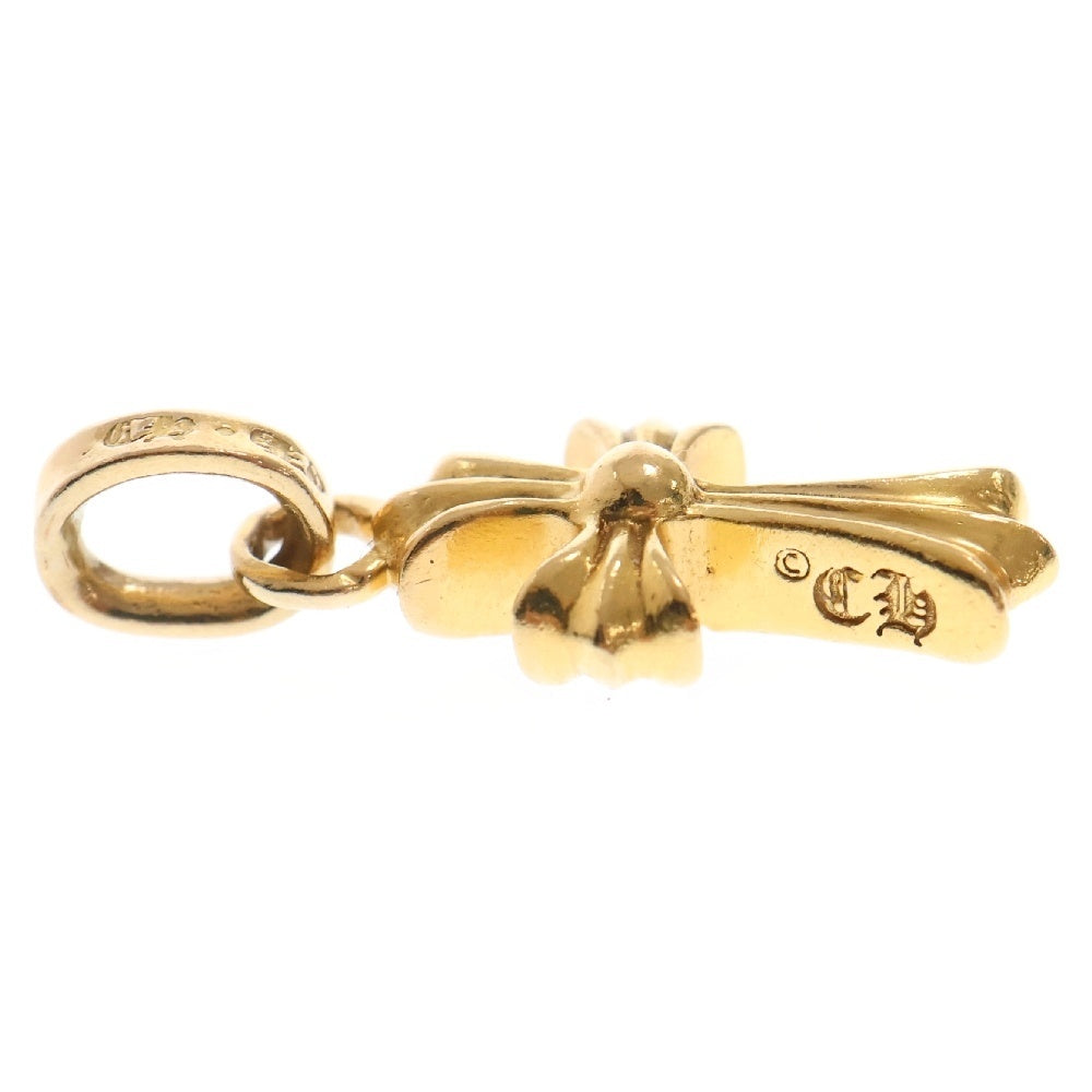 CHROME HEARTS(クロムハーツ) 22K CRS BBYFAT P/DIA ベイビーファットクロス PAVEダイヤ ペンダントトップ ゴールド BCA035