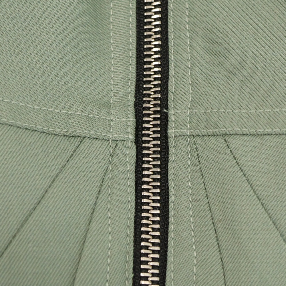 FFFPOSTALSERVICE(トリプルエフポスタルサービス) PARACHUTE CROPPED JACKET TOKYO GREEN フェイスマスクフード パラシュートクロップドジャケット グリーン
