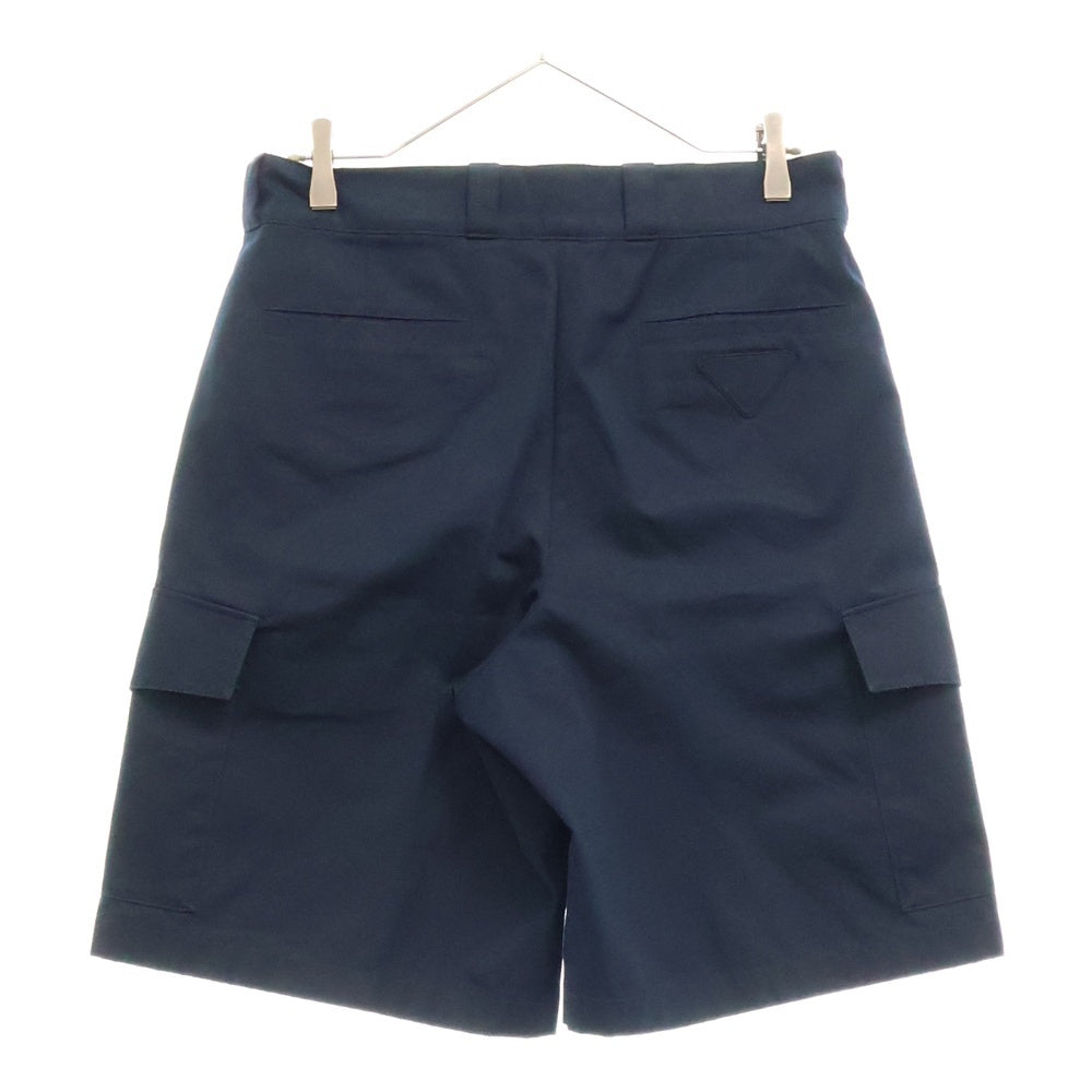 PRADA(プラダ) カーゴショーツ ハーフパンツ SPH84 ネイビー