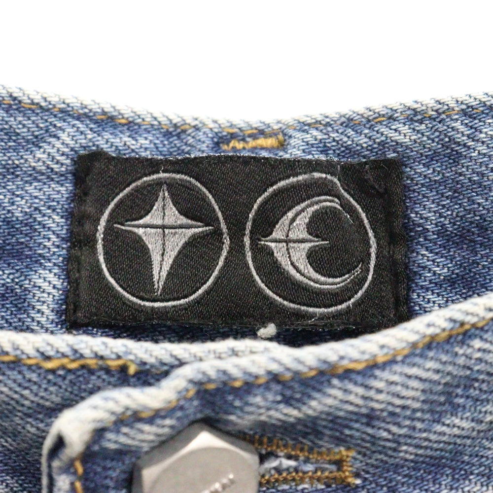 THUG CLUB(サグクラブ) CHIMERA PANTS TC24PT2003 キメラ バギーデニムパンツ インディゴ
