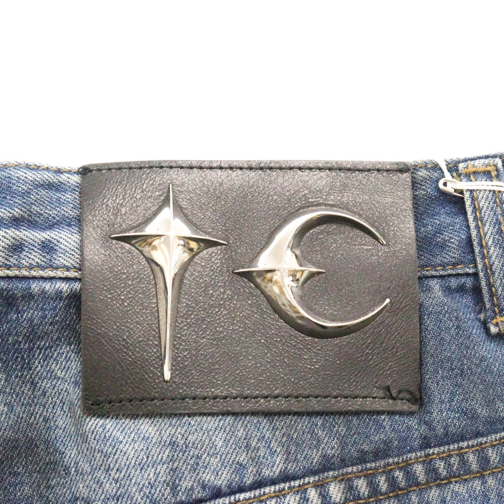 THUG CLUB(サグクラブ) CHIMERA PANTS TC24PT2003 キメラ バギーデニムパンツ インディゴ