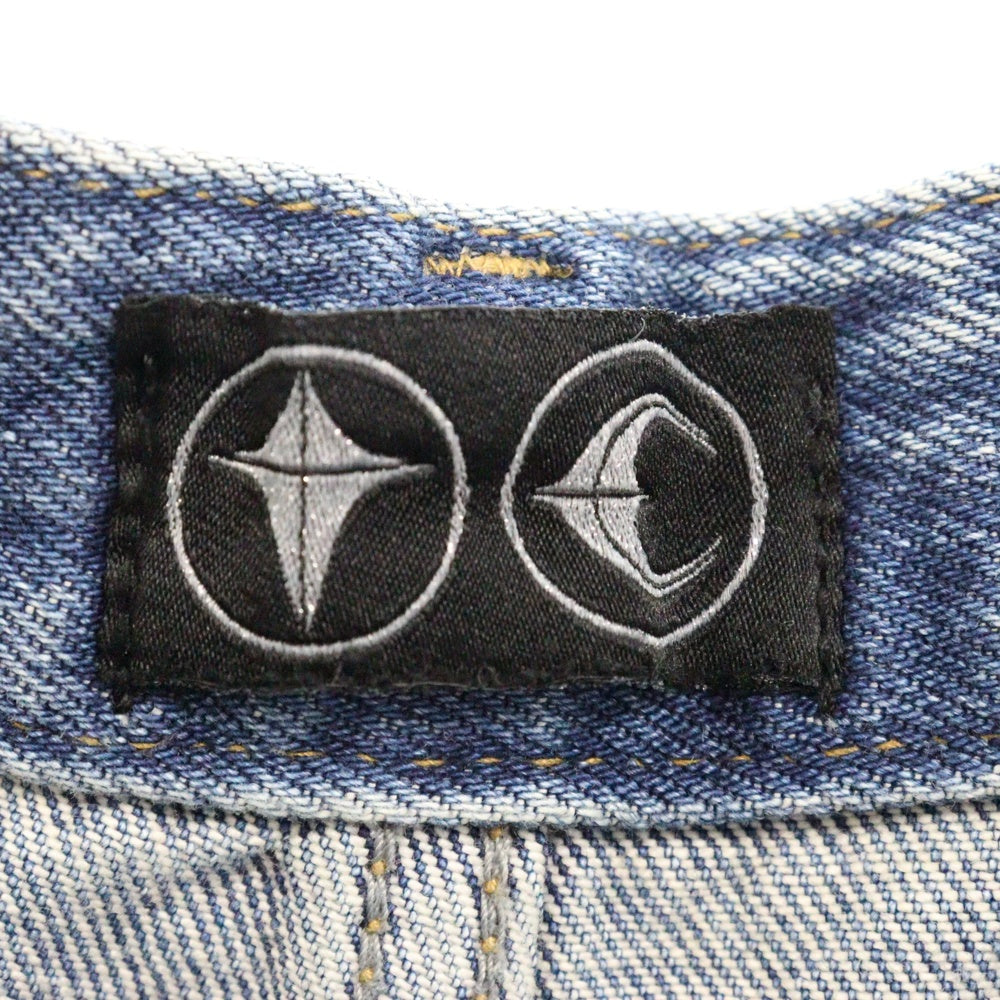 THUG CLUB(サグクラブ) CHIMERA PANTS TC24PT2003 キメラ バギーデニムパンツ インディゴ