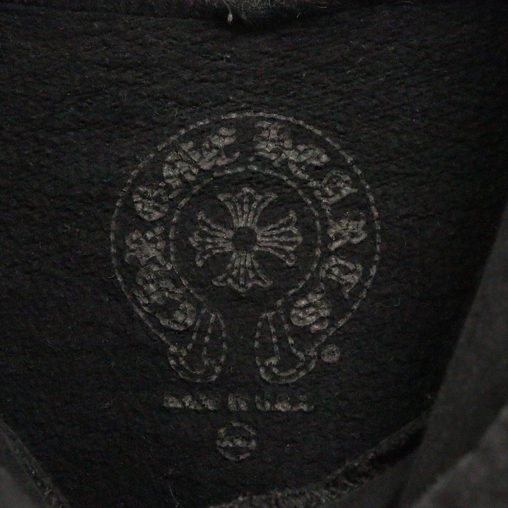CHROME HEARTS(クロムハーツ) SWTSHRT PLVR ロサンゼルス限定ホースシュープリントプルオーバーパーカー ブラック