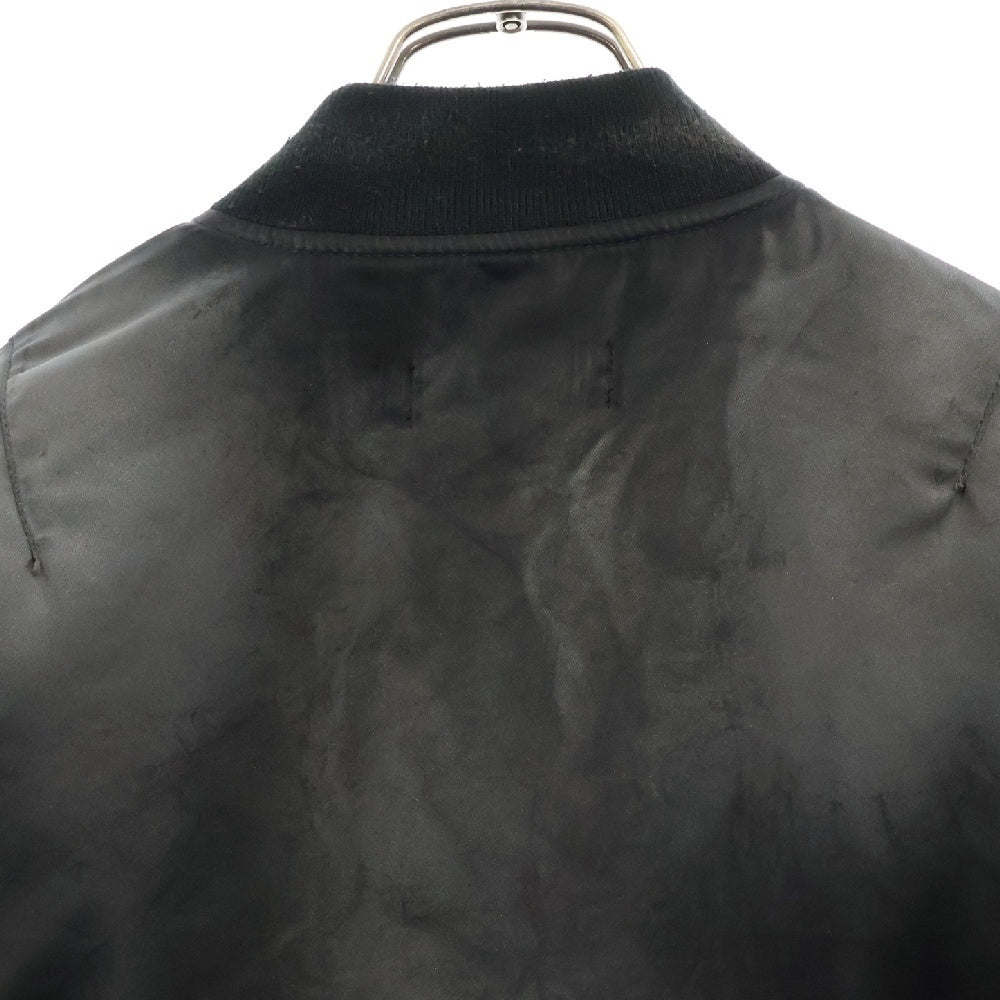 ALEXANDER DIGENOVA(アレキサンダーディジェノバ) 24AW DOUBLE LAYER BOMBER MA-1 ダブルレイヤードボンバージャケット リバーシブルジャケット ブラック/オレンジ