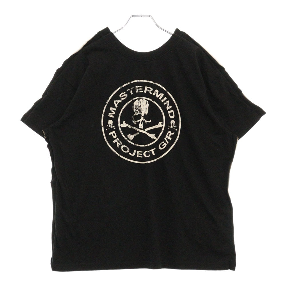 PROJECT G/R(プロジェクトジーアール) 25SS×mastermind JAPAN TWO FACED OUTSEAM T-SHIRT マスターマインドジャパン ツーフェイスアウトシーム 半袖Tシャツ PG25SSMJ02