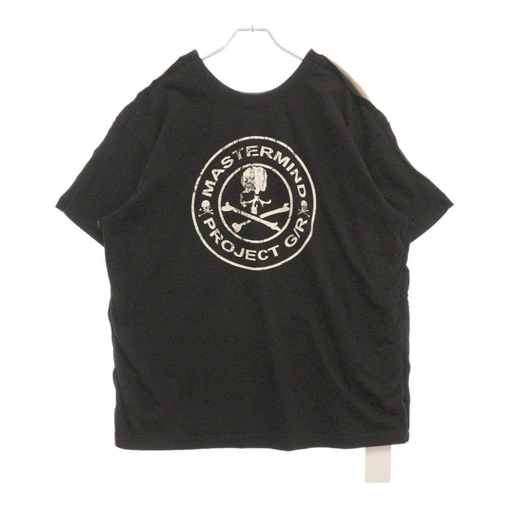 PROJECT G/R(プロジェクトジーアール) 25SS×mastermind JAPAN TWO FACED OUTSEAM T-SHIRT マスターマインドジャパン ツーフェイスアウトシーム 半袖Tシャツ PG25SSMJ02