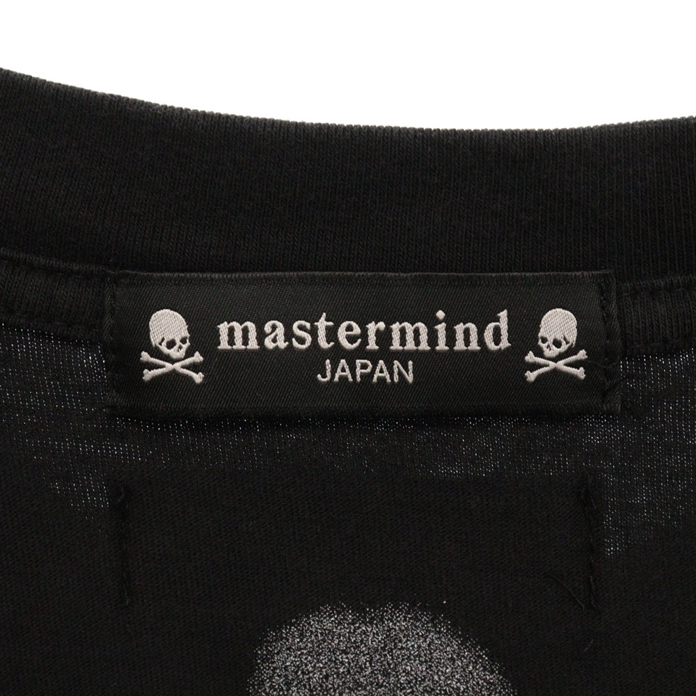 PROJECT G/R(プロジェクトジーアール) 25SS×mastermind JAPAN INSIDE OUT T-SHIRTS マスターマインドジャパン インサイドアウトロゴ半袖Tシャツ PG25SSMJ01 ブラック