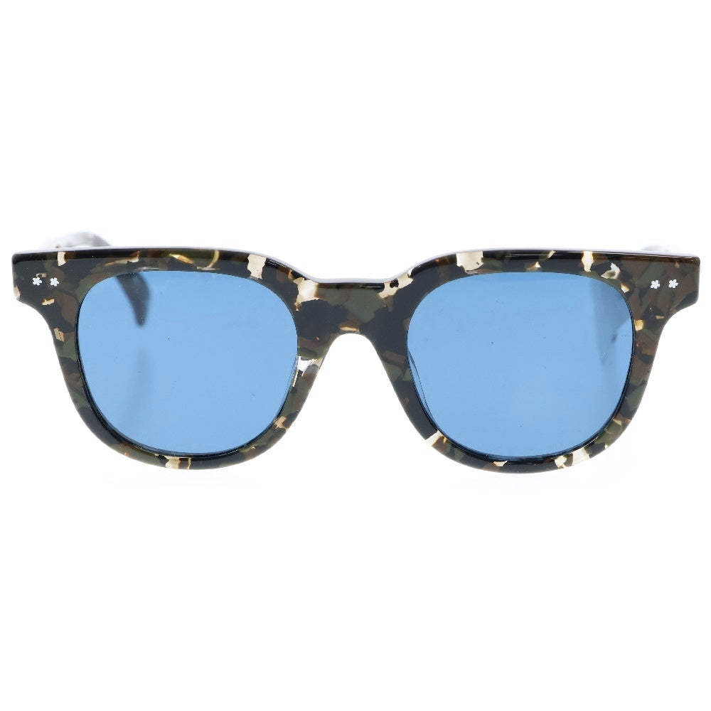 KENZO(ケンゾー) Khaki Havana カーキハバナ スクエアフレームサングラス KZ40167I カーキ