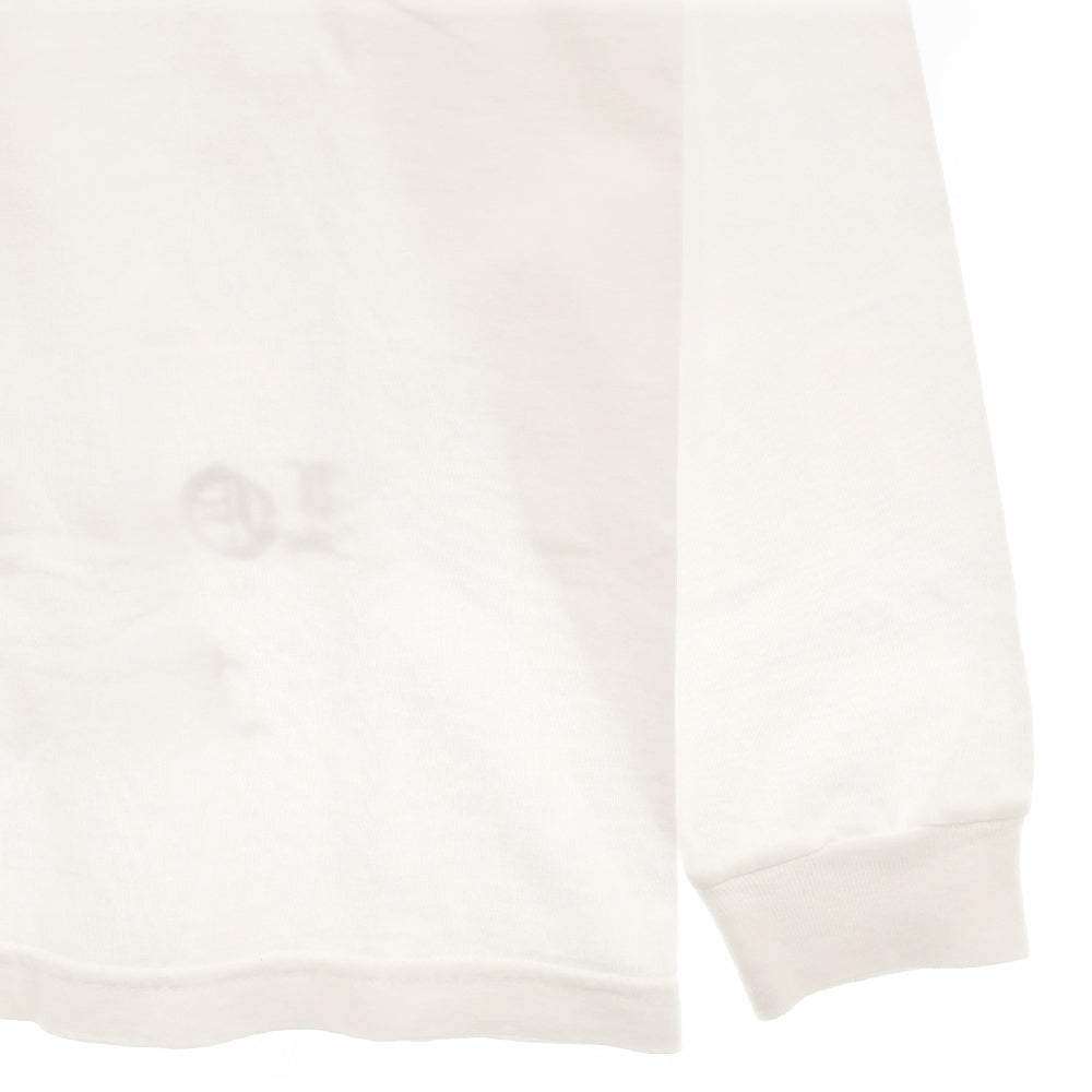 CHROME HEARTS(クロムハーツ) OLD Los Angeles T BAR オールド ロサンゼルス Tバープリント 長袖Tシャツ ロングスリーブカットソー ホワイト