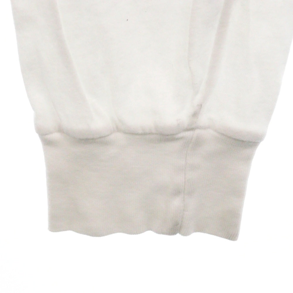 CHROME HEARTS(クロムハーツ) CH L S 1 バック英字ロゴプリント 長袖Tシャツ ロングスリーブカットソー ホワイト