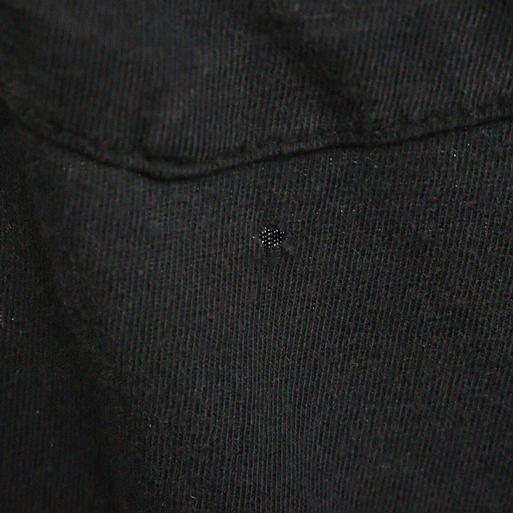 CHROME HEARTS(クロムハーツ) CH L S 1 NECK LOGO ネック ロゴプリント 長袖Tシャツ ロングスリーブカットソー ブラック