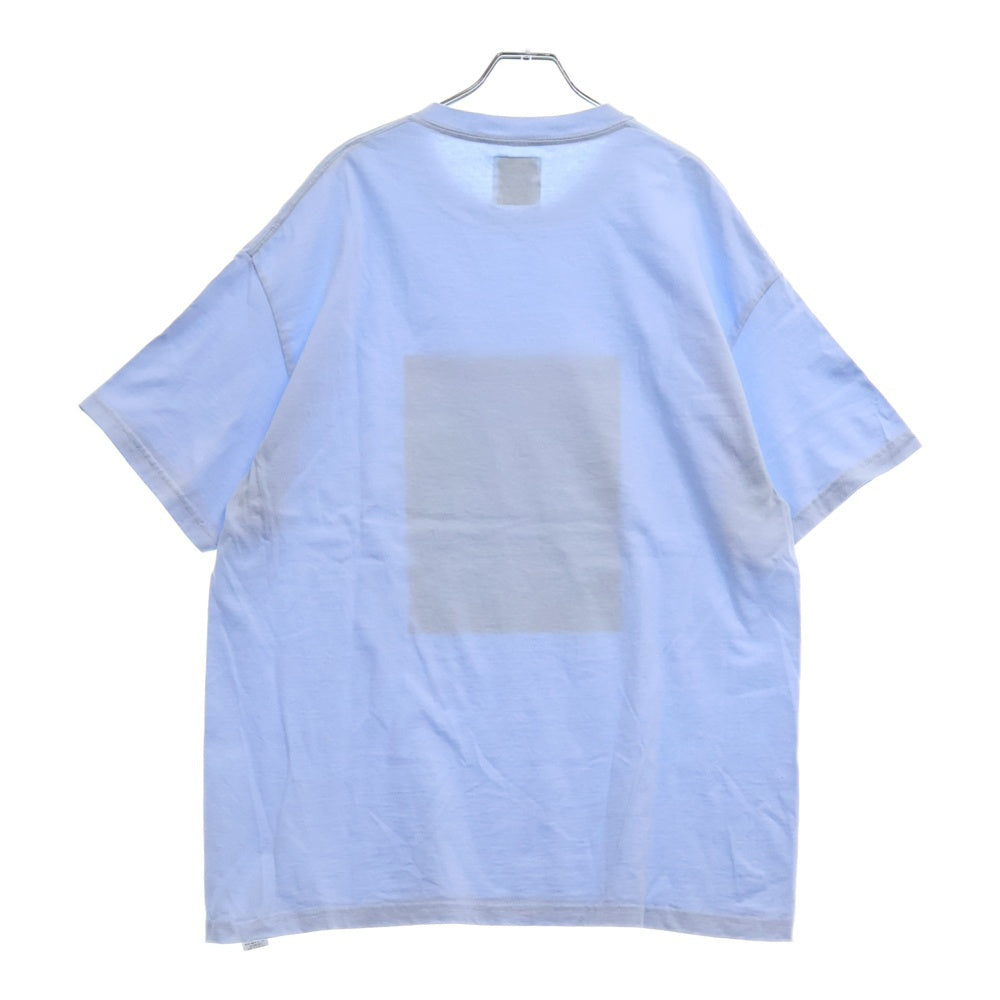 WACKO MARIA(ワコマリア) 24SS 世界平和プロジェクト CREW NECK T-SHIRT TYPE-5 プリント半袖Tシャツ カットソー 24SS-WMT-TEE06 ブルー