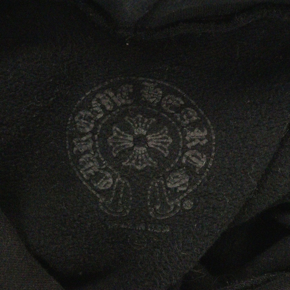 CHROME HEARTS(クロムハーツ) SWTSHRT PLVR マルチホースシュープリントプルオーバーパーカー ブラック