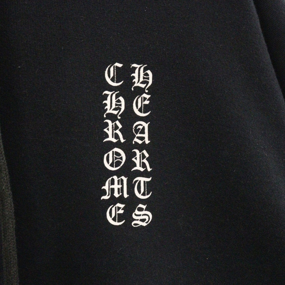 CHROME HEARTS(クロムハーツ) SWTSHRT PLVR アームロゴ スウェットプルオーバーパーカー ブラック