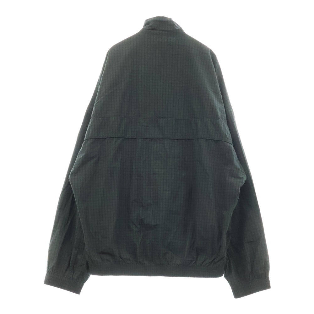 BALENCIAGA(バレンシアガ) 21AW BB LOGO CHECK TRACK JACKET 659099 TKM32 BBロゴ チェック トラックジャケット アウター グリーン