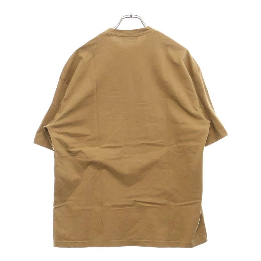 BALENCIAGA(バレンシアガ) BBロゴプリント 半袖Tシャツ カットソー 578139 TEV52 ブラウン