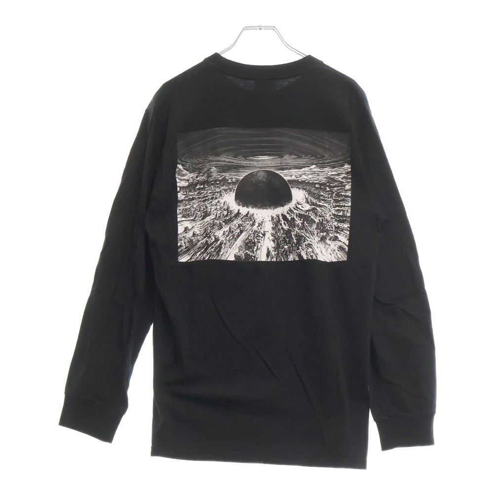 SUPREME(シュプリーム) 17AW×AKIRA Neo-Tokyo L/S Tee アキラ ネオ東京 ロングスリーブカットソー長袖Tシャツ ブラック