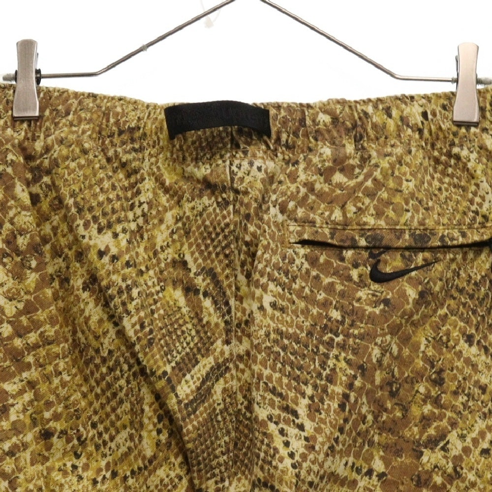 SUPREME(シュプリーム) 22AW×NIKE ACG Belted Denim Pant DN3251-777 ナイキ エーシージー ベルテッドデニムパンツ スネーク イエロー