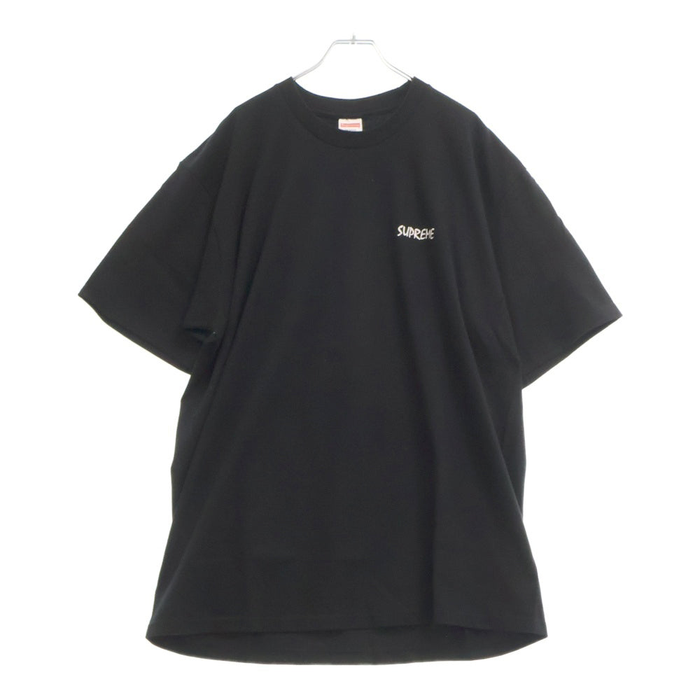 SUPREME(シュプリーム) 24SS Black Cat Tee ブラックキャットプリント半袖Tシャツ カットソー ブラック