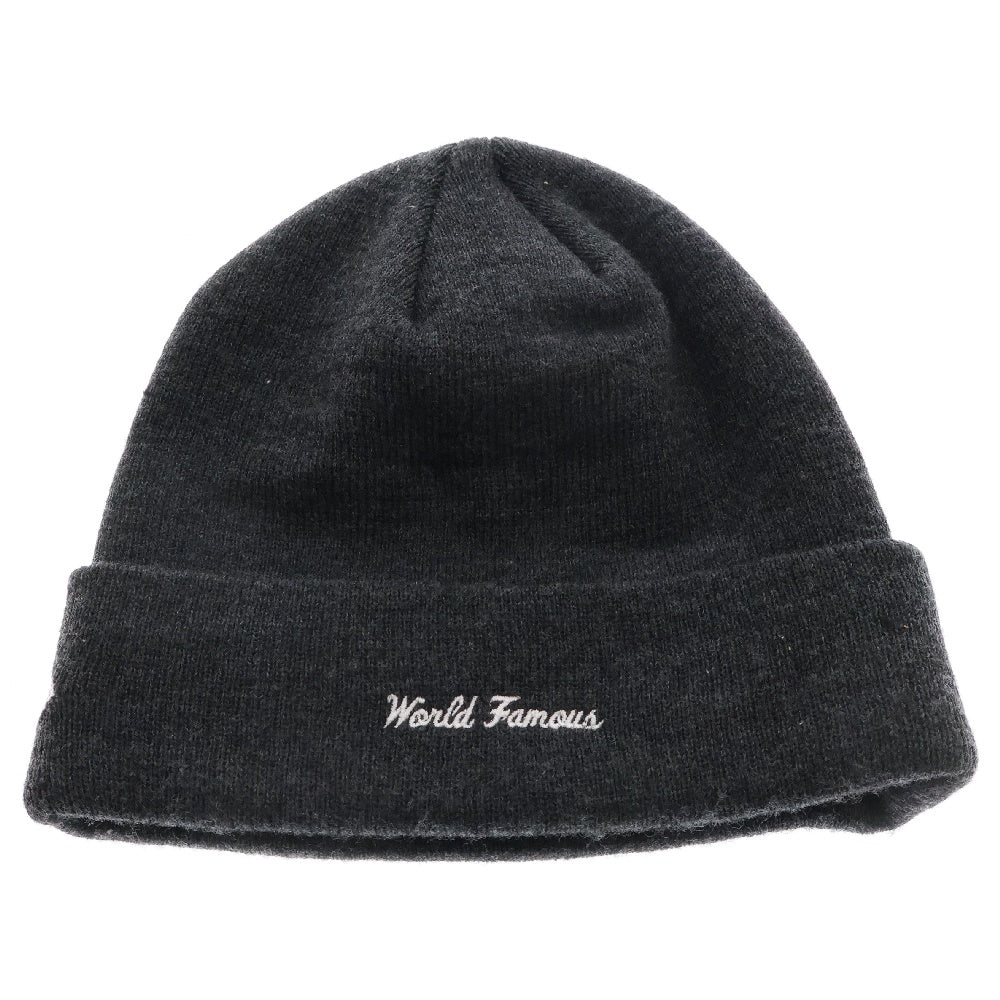SUPREME(シュプリーム) 21AW×NEW ERA Box Logo Beanie ニューエラ ボックスロゴビーニー ニットキャップ グレー