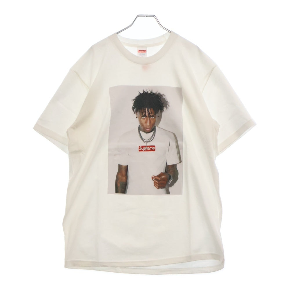 SUPREME(シュプリーム) 23AW NBA Young Boy Tee ヤングボーイ プリント半袖Tシャツ カットソー ホワイト