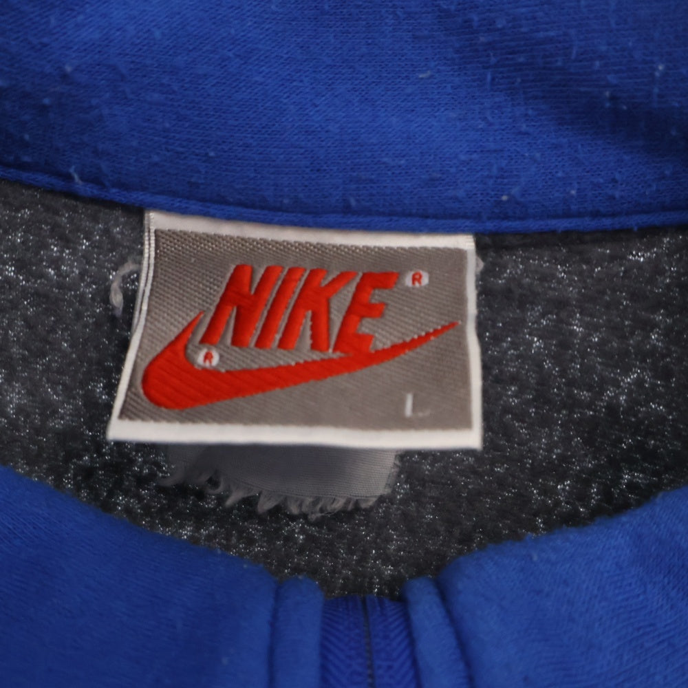 NIKE(ナイキ) 90s VINTAGE 銀タグ ロゴトラックジャージージャケット ブルー/グレー
