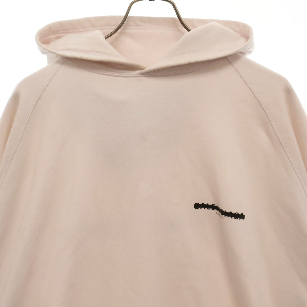 BALENCIAGA(バレンシアガ) 22AW テーピングロゴ オーバーサイズパーカー 697879 TMVH2 ホワイト