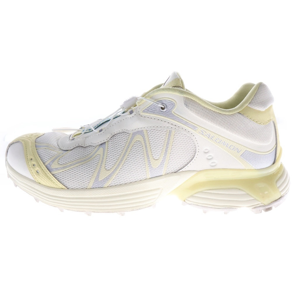 SALOMON(サロモン) ×KITH XT-WHISPER 479050 キス XTウィスパー ローカットスニーカー バニラアイス/トランスペアレントイエロー/シルバー US9/27.0cm