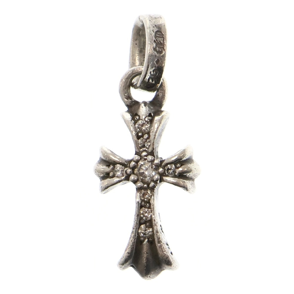 CHROME HEARTS(クロムハーツ) CRS BBYFAT Ｐ DMND ベイビーファット ダイヤ ペンダントトップ シルバー