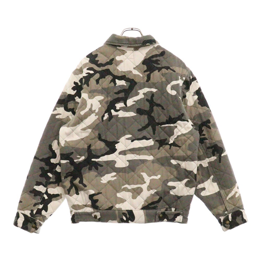 SUPREME(シュプリーム) 21AW × Dickies Quilted Work Jacket Grey Camo ディッキーズ キルティングワークジャケット グレー