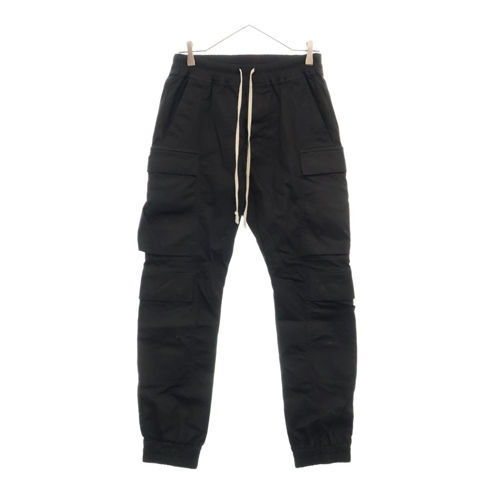Rick Owens(リックオウエンス) 24SS MASTODON MEGACARGO マストドンメガカーゴパンツ RU01D3337-TE ブラック