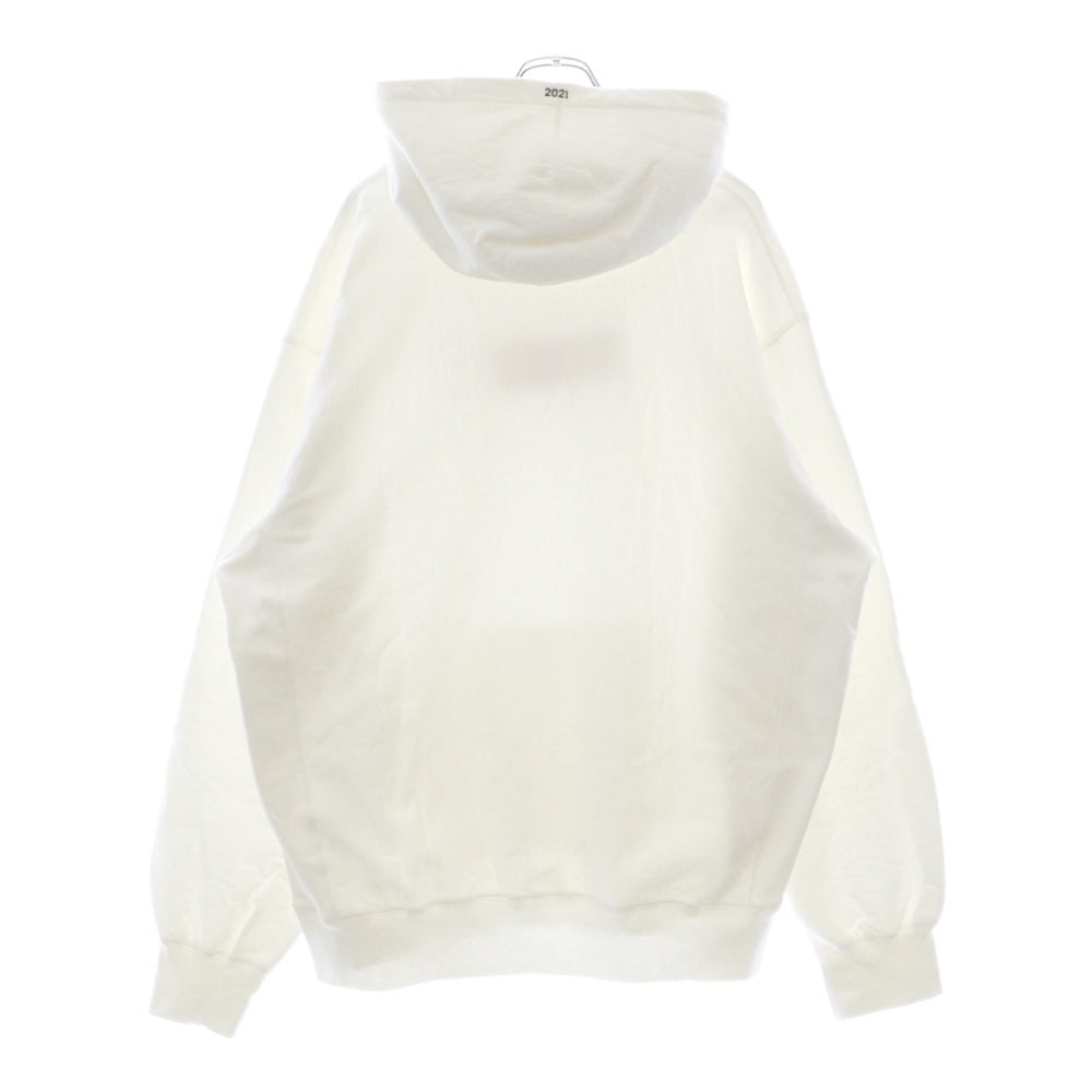 SUPREME(シュプリーム) 21AW Box Logo Hooded Sweatshirt ボックスロゴ フーデッド スウェットシャツ パーカー ホワイト