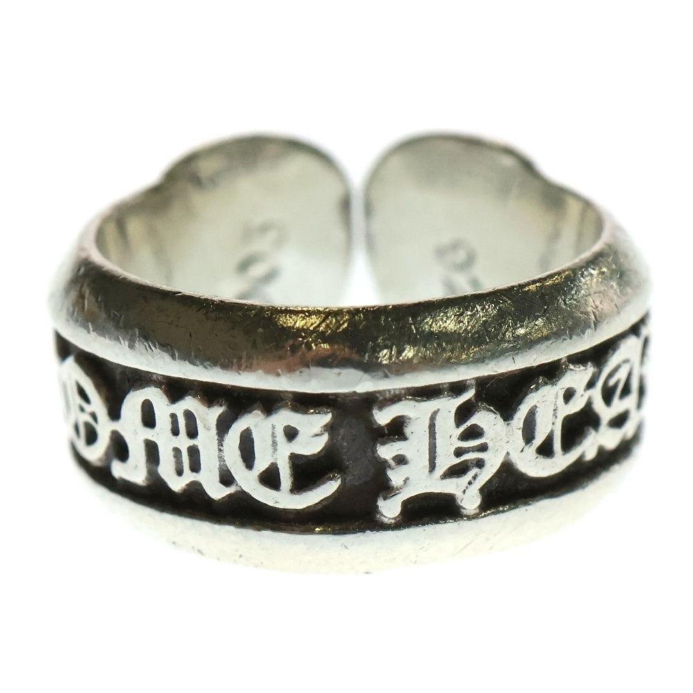 CHROME HEARTS(クロムハーツ) SM SCROLL LABEL スモールスクロールラベル シルバーリング BCA413