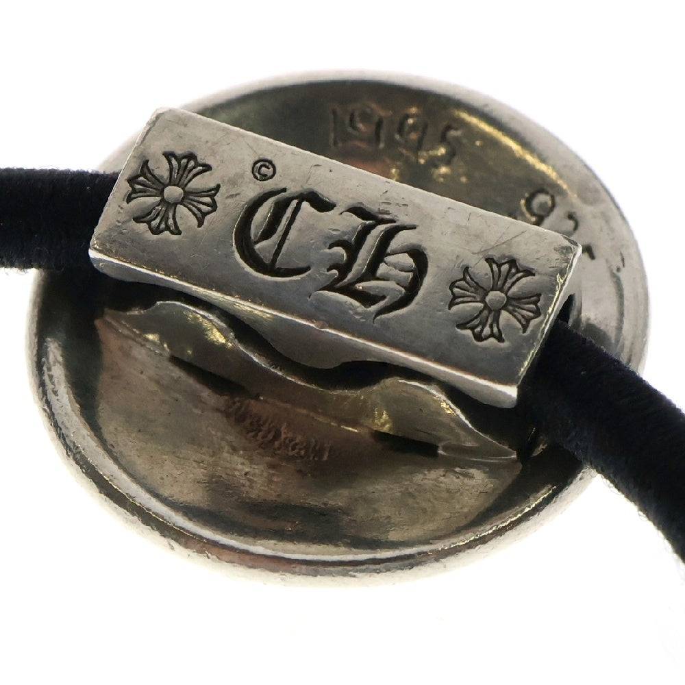 CHROME HEARTS(クロムハーツ) HAIRBAND クロスボール ヘアバンド ヘアゴムコンチョ シルバー BCA151