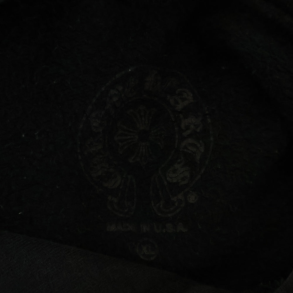 CHROME HEARTS(クロムハーツ) × MATTY BOY Chomper Horseshoe Hoodie マッティボーイ チョンパーホースシュー スウェット プルオーバーパーカー ブラック