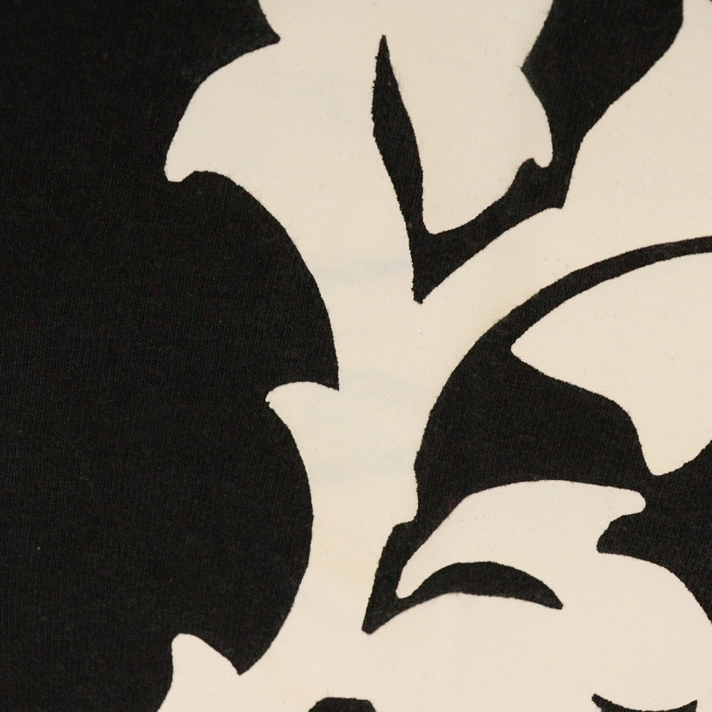 CHROME HEARTS(クロムハーツ) OLD NECK LOGO L/S TEE ネックロゴ バックダガープリント 長袖Tシャツ ロングスリーブカットソー ブラック