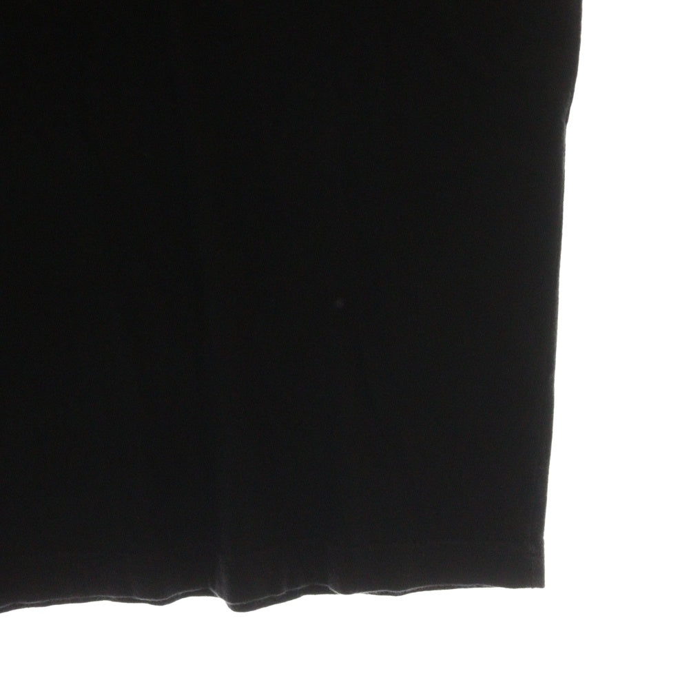 CHROME HEARTS(クロムハーツ) NECK LOGO S/S TEE ネックロゴプリント 半袖Tシャツ カットソー ブラック/ホワイト