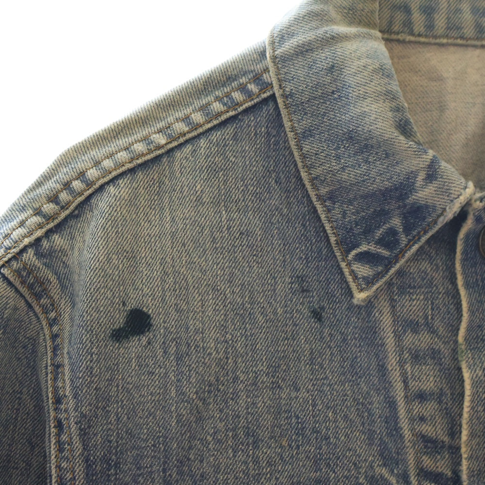 Levi's(リーバイス) 70s VINTAGE 70505 4th ボタン裏刻印52 デニムトラッカージャケット インディゴブルー