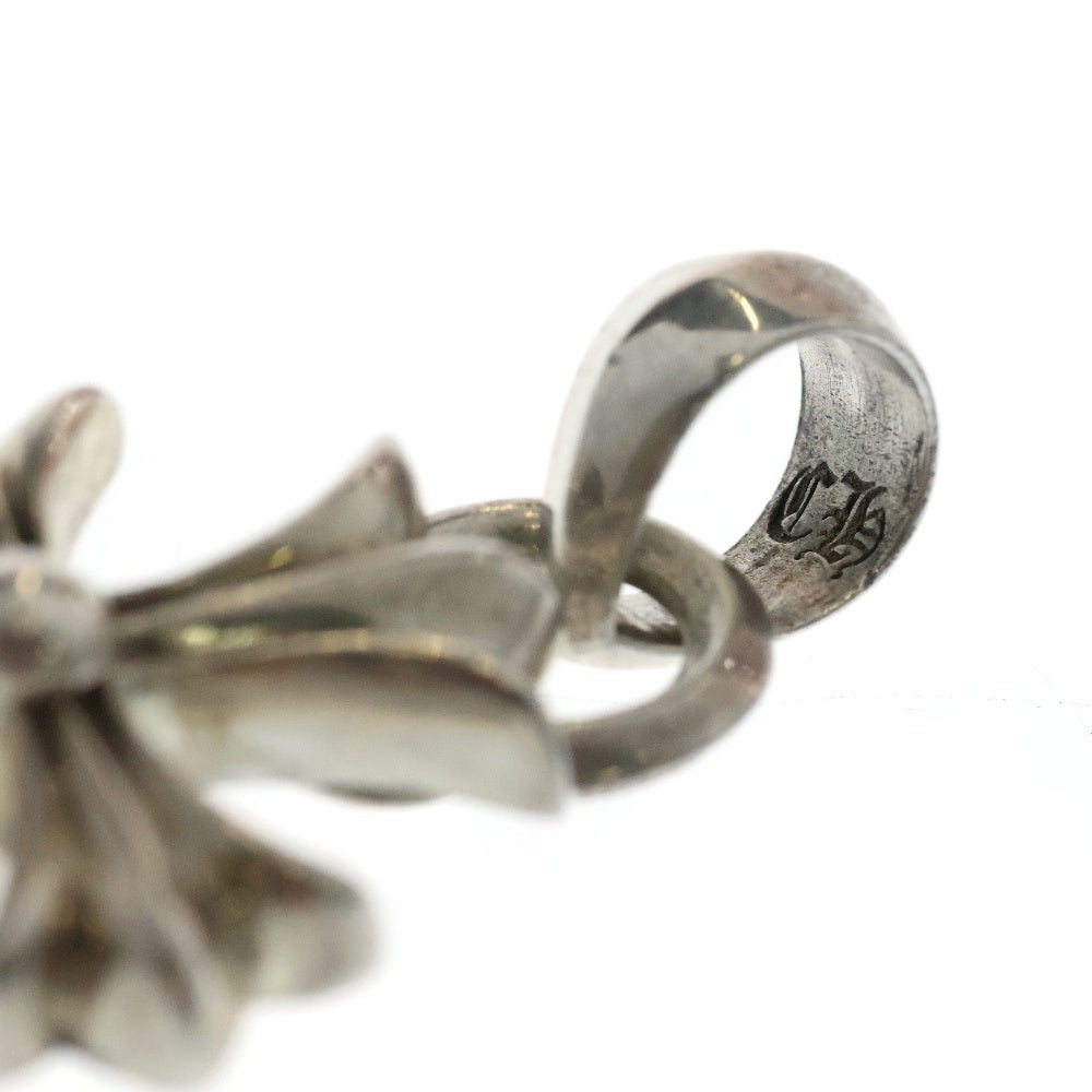 CHROME HEARTS(クロムハーツ) CH CRS SML W/BALE Wベイル スモールCHクロス ペンダントトップ シルバー BCA218