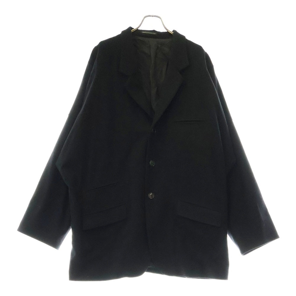 Yohji Yamamoto POUR HOMME(ヨウジヤマモト プールオム) 22AW ウールオーバーサイズテーラードジャケット HE-J26-506 ブラック