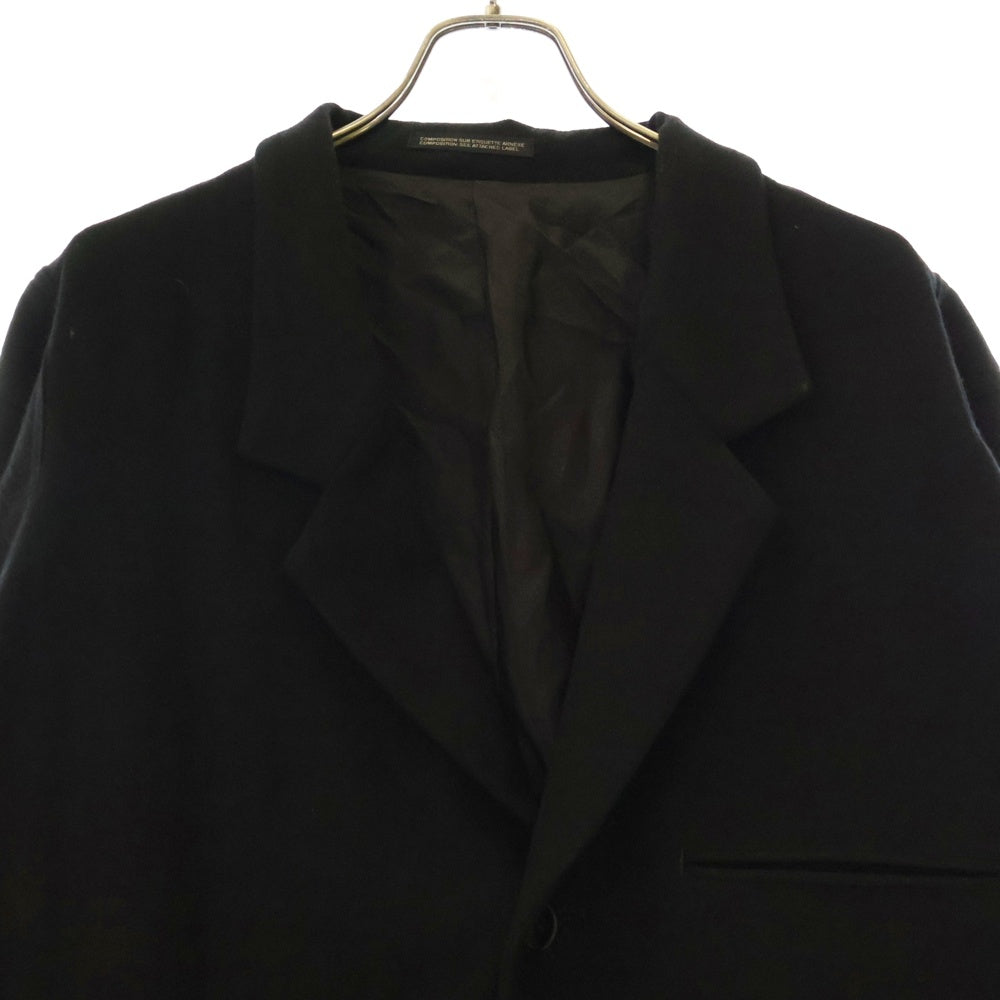 Yohji Yamamoto POUR HOMME(ヨウジヤマモト プールオム) 22AW ウールオーバーサイズテーラードジャケット HE-J26-506 ブラック