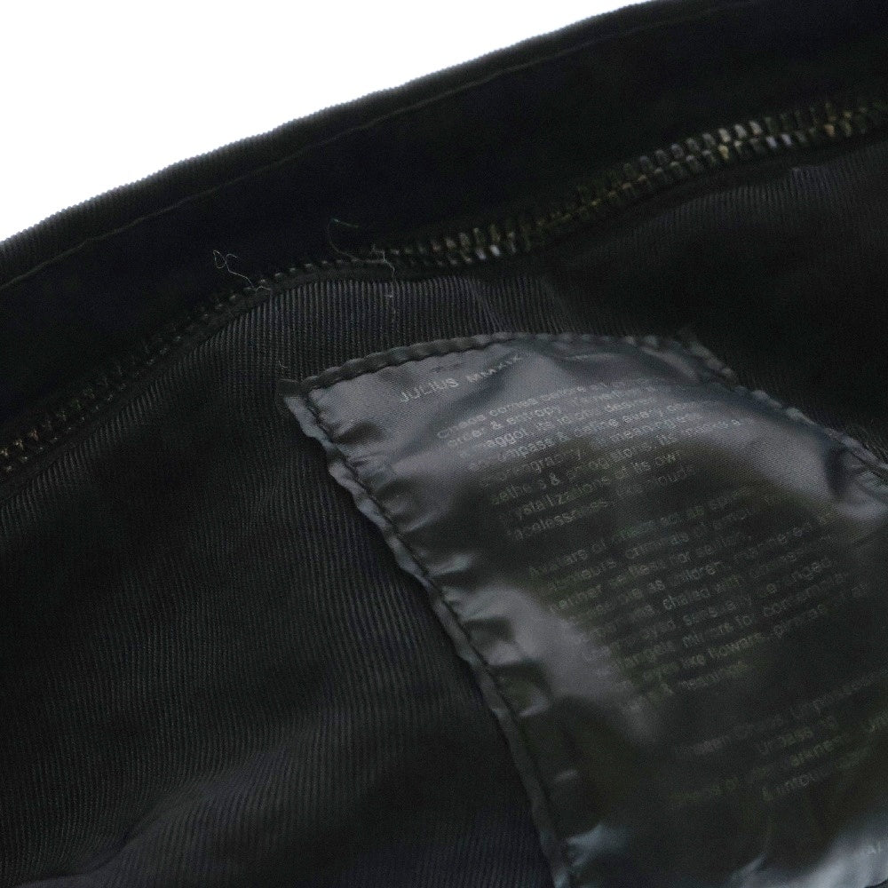 JULIUS(ユリウス) 19AW MMXIX II DAWN ボディバッグ ウエストバッグ ブラック