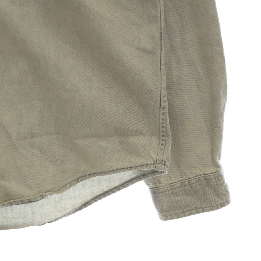 SUPREME(シュプリーム) 24SS Small Box Shirt Washed Denim スモールボックス ウォッシュド ボタンダウンデニム長袖シャツ インディゴ