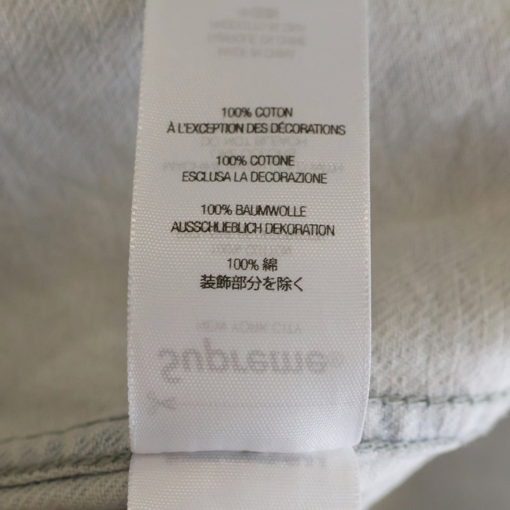 SUPREME(シュプリーム) 24SS Small Box Shirt Washed Denim スモールボックス ウォッシュド ボタンダウンデニム長袖シャツ インディゴ